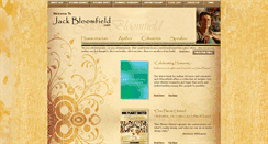 Desktop Screenshot of jackbloomfield.com